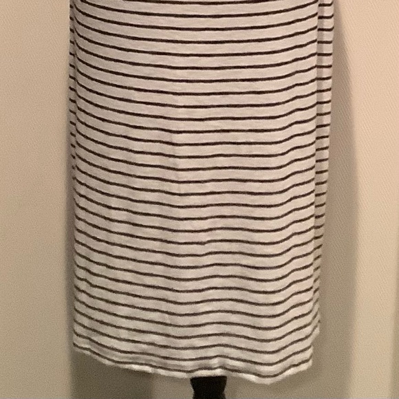NWT GAP Striped Sleeveless Midi Dress - Picture 15 of 16